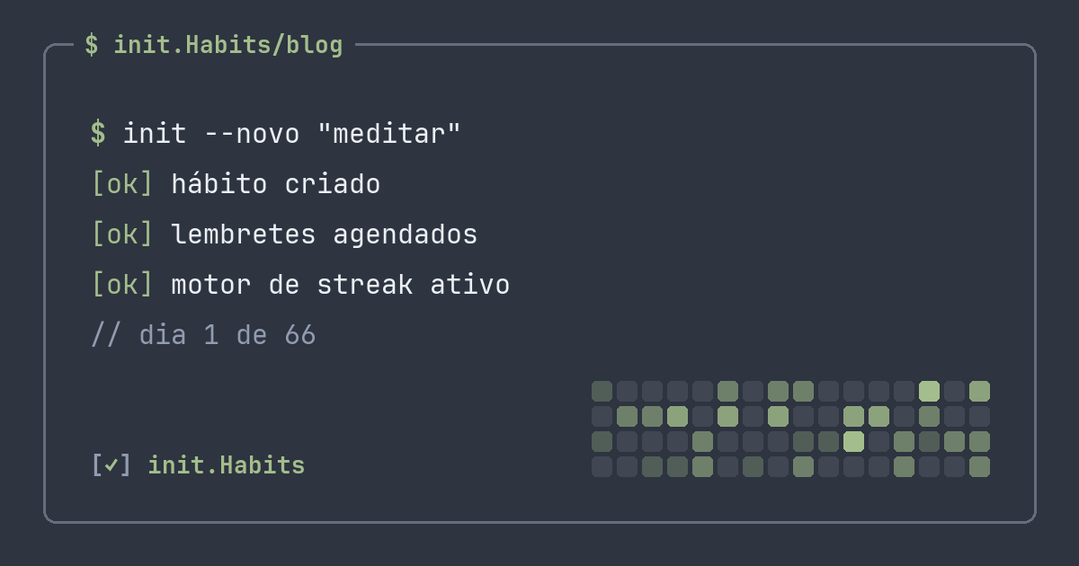 Gamificação de hábitos: como transformar a constância num jogo — init.Habits blog