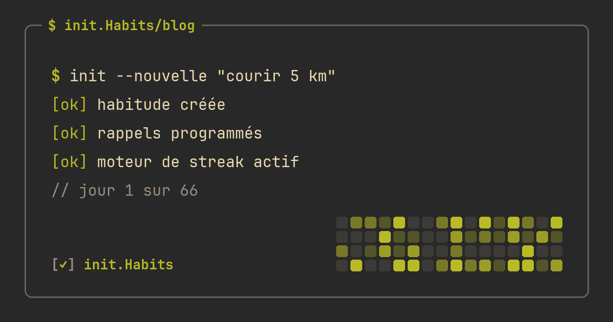 La gamification des habitudes : transformer la régularité en jeu — init.Habits blog