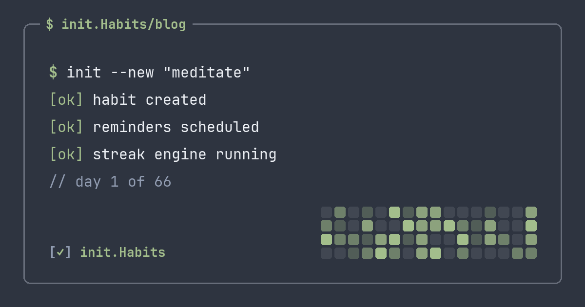 How to build a daily routine that holds the whole day together — init.Habits blog