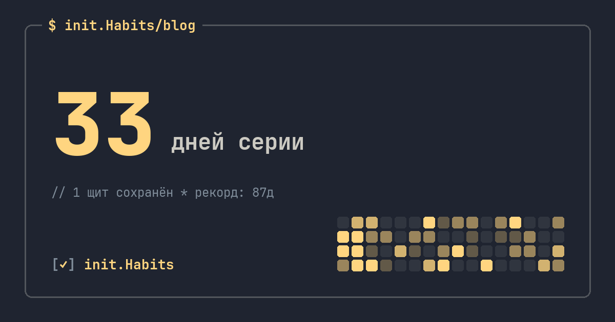 Как избавиться от вредной привычки: заменить, а не запрещать — init.Habits blog