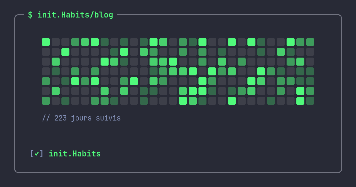 Qu'est-ce qu'un habit tracker ? (et comment bien choisir le tien) — init.Habits blog