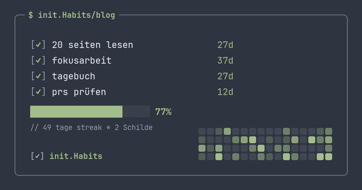 Was ist ein Gewohnheitstracker und wie wählst du den richtigen aus — init.Habits blog